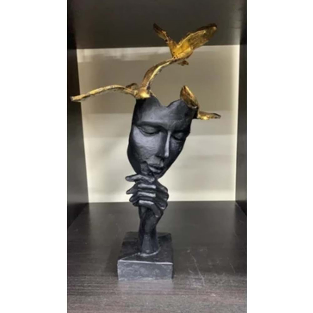 polyester 3 kuşlu mask
