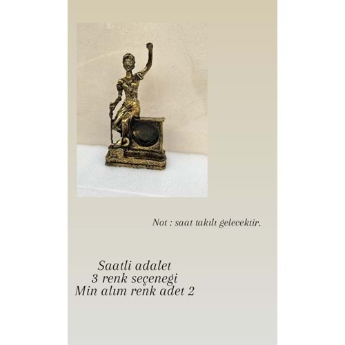 SAATLİ ADALET TANRIÇASI
